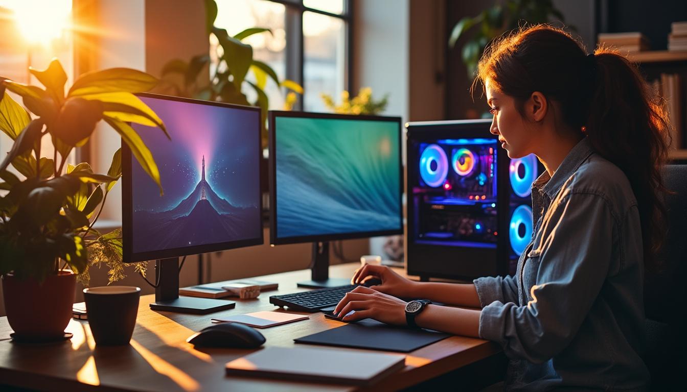Illustration: L’évolutivité et la personnalisation des avantages du PC de bureau