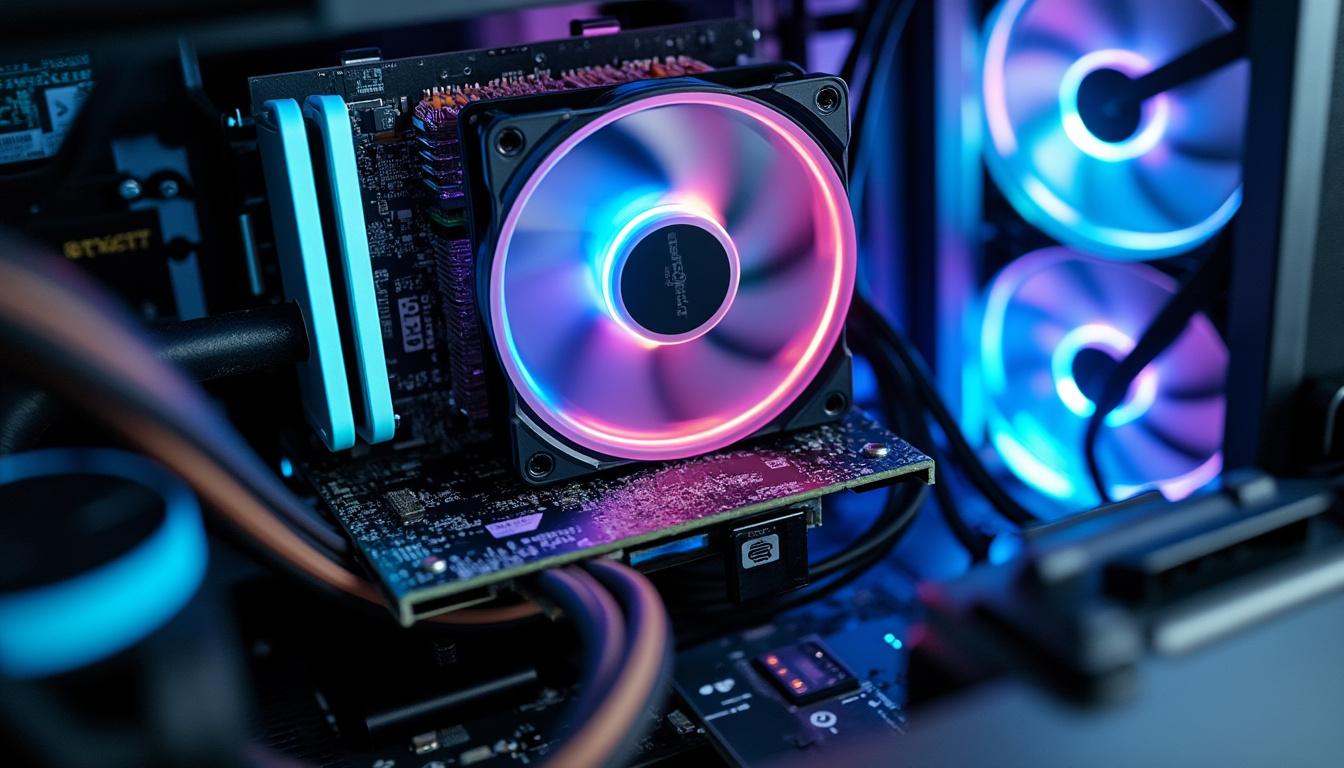 Illustration: Principe de fonctionnement d’un ventilateur de PC