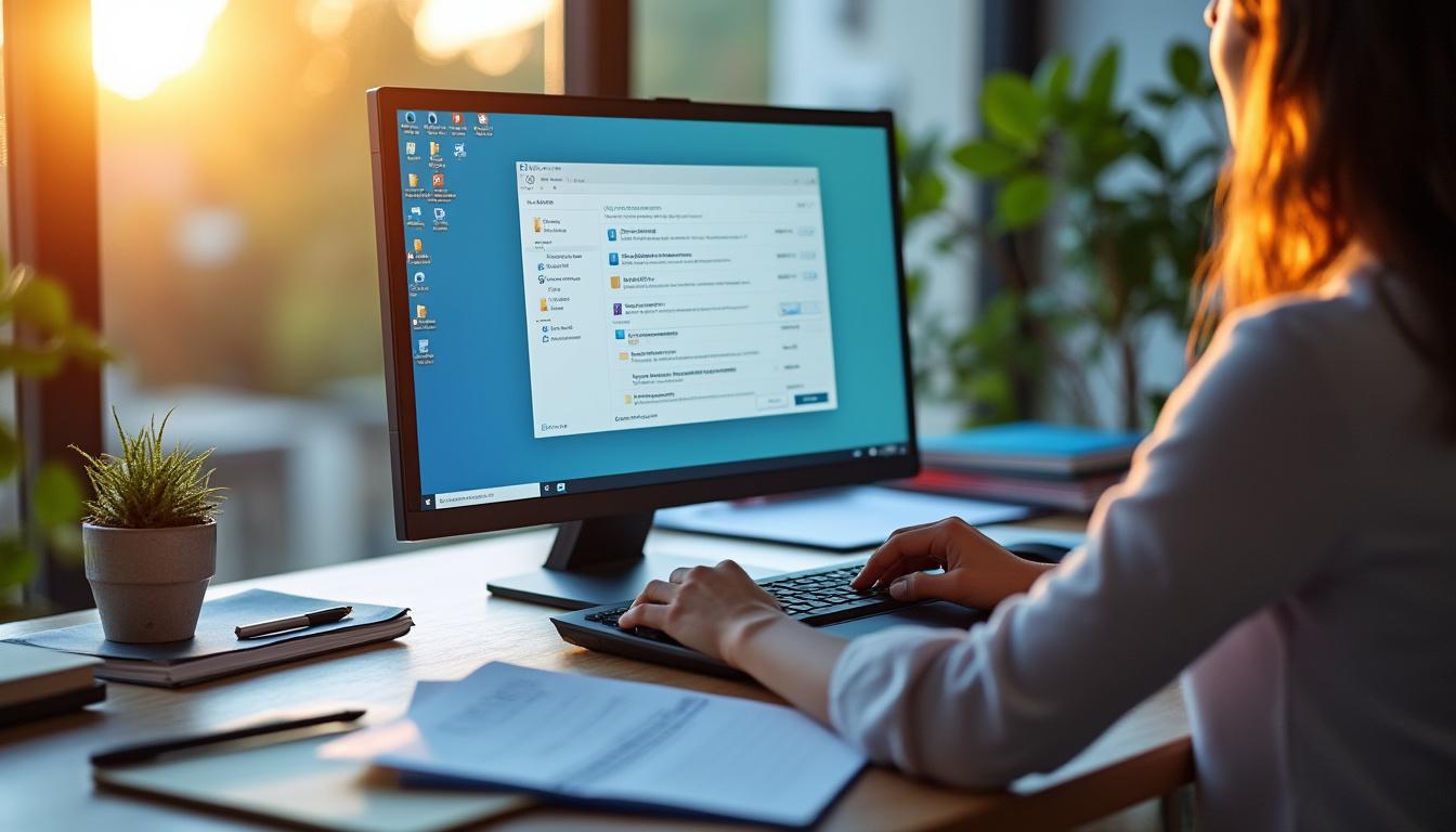 Illustration: Définition et rôle des fichiers temporaires sur un PC
