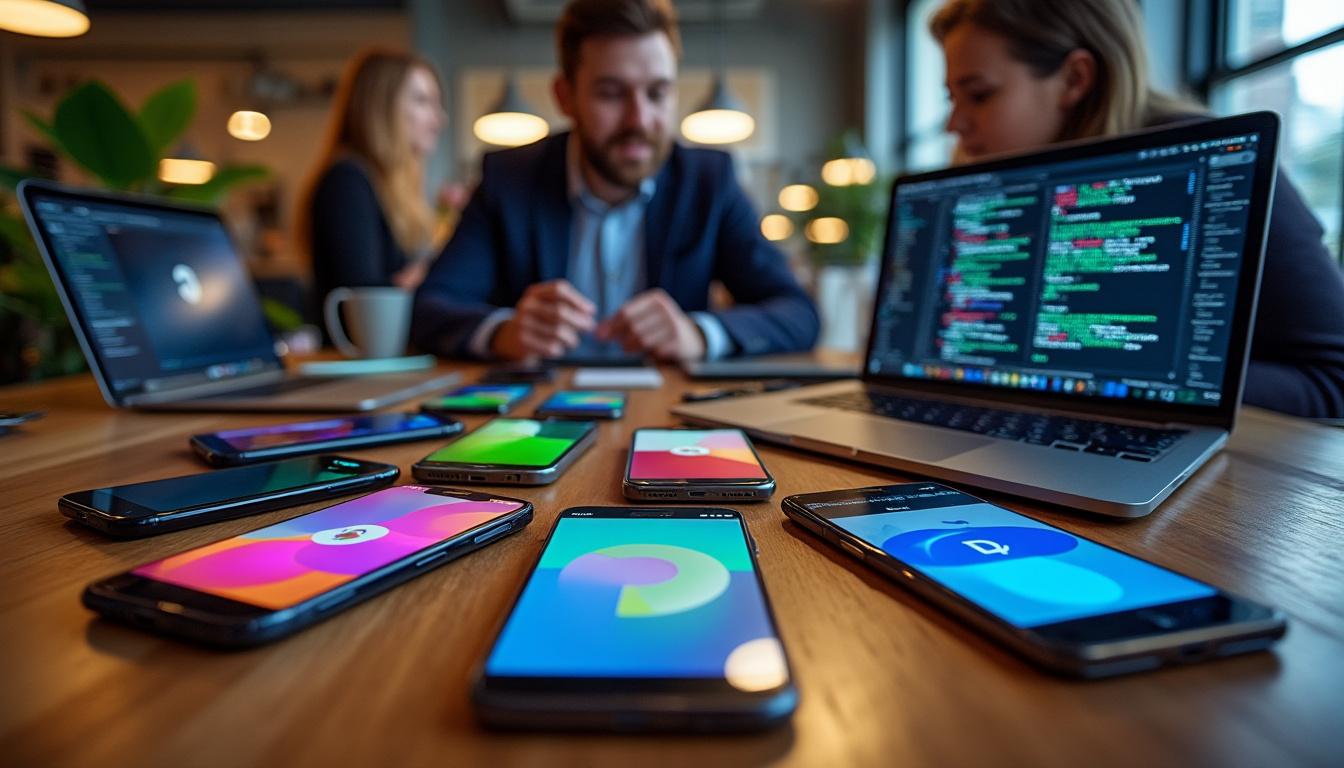 Illustration: Évolution, versions et développement du système Android