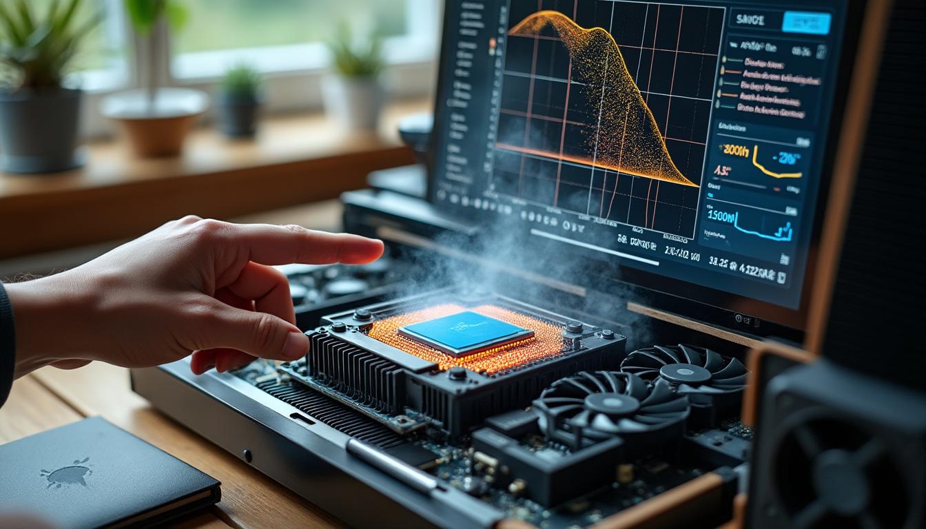 Illustration: Comprendre pourquoi un PC chauffe : définition de la surchauffe et fonctionnement thermique