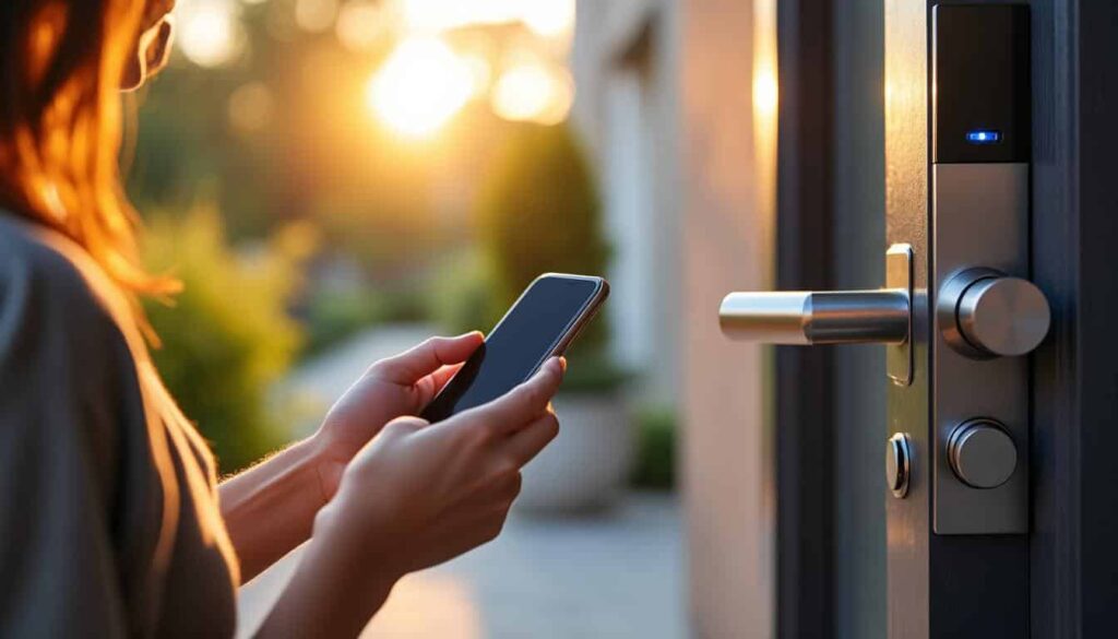 Utilité d'une serrure connectée : sécurité et confort au quotidien