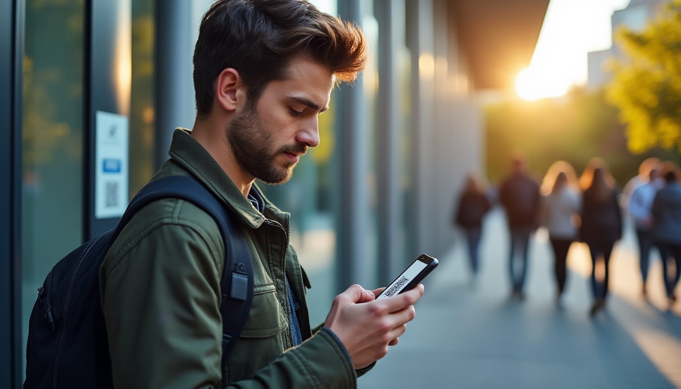 Illustration: Où et comment obtenir une autorisation de sortie sur smartphone