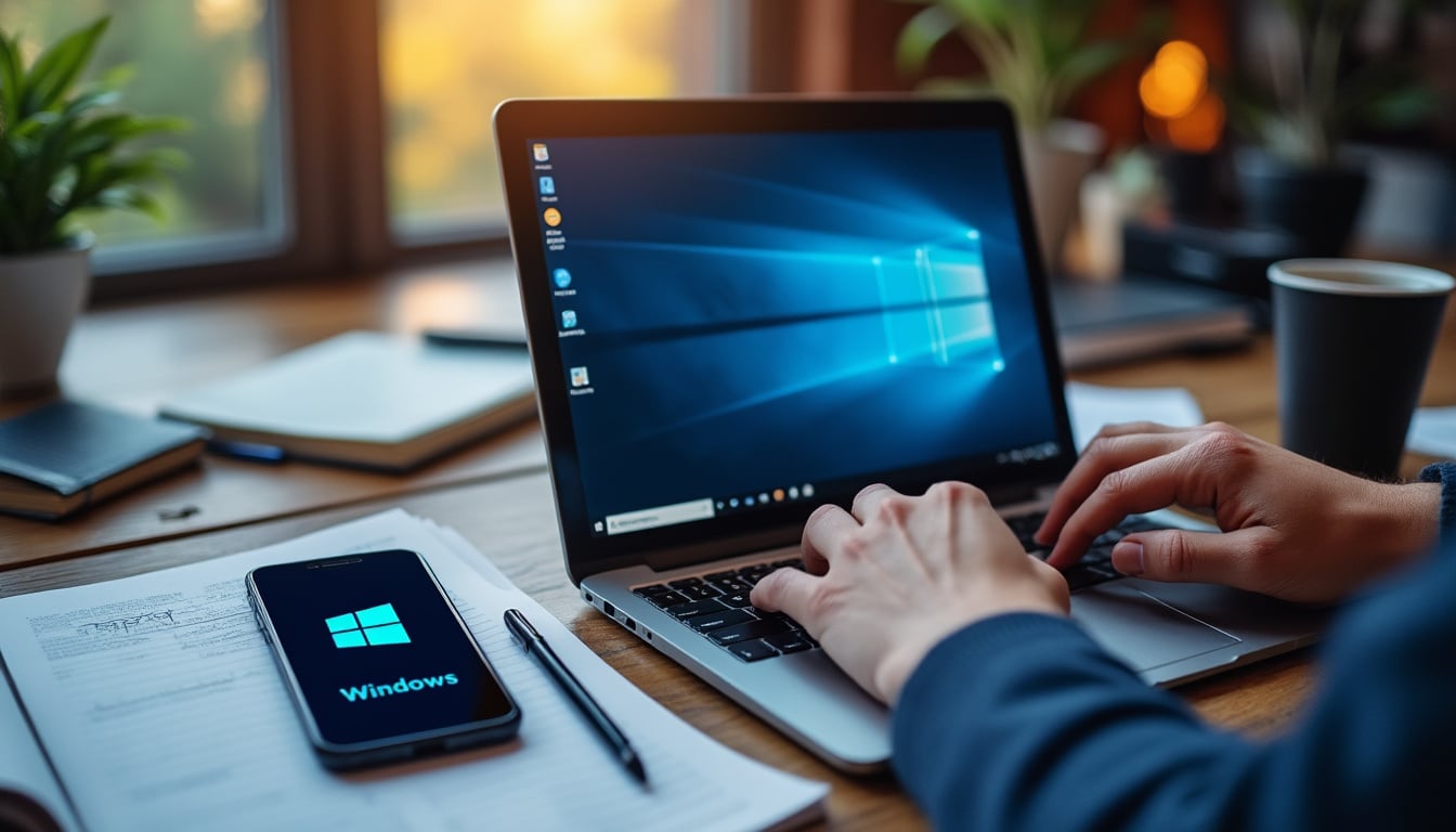 Illustration: Comprendre ce qu’est un système d’exploitation sur ordinateur et sur smartphone