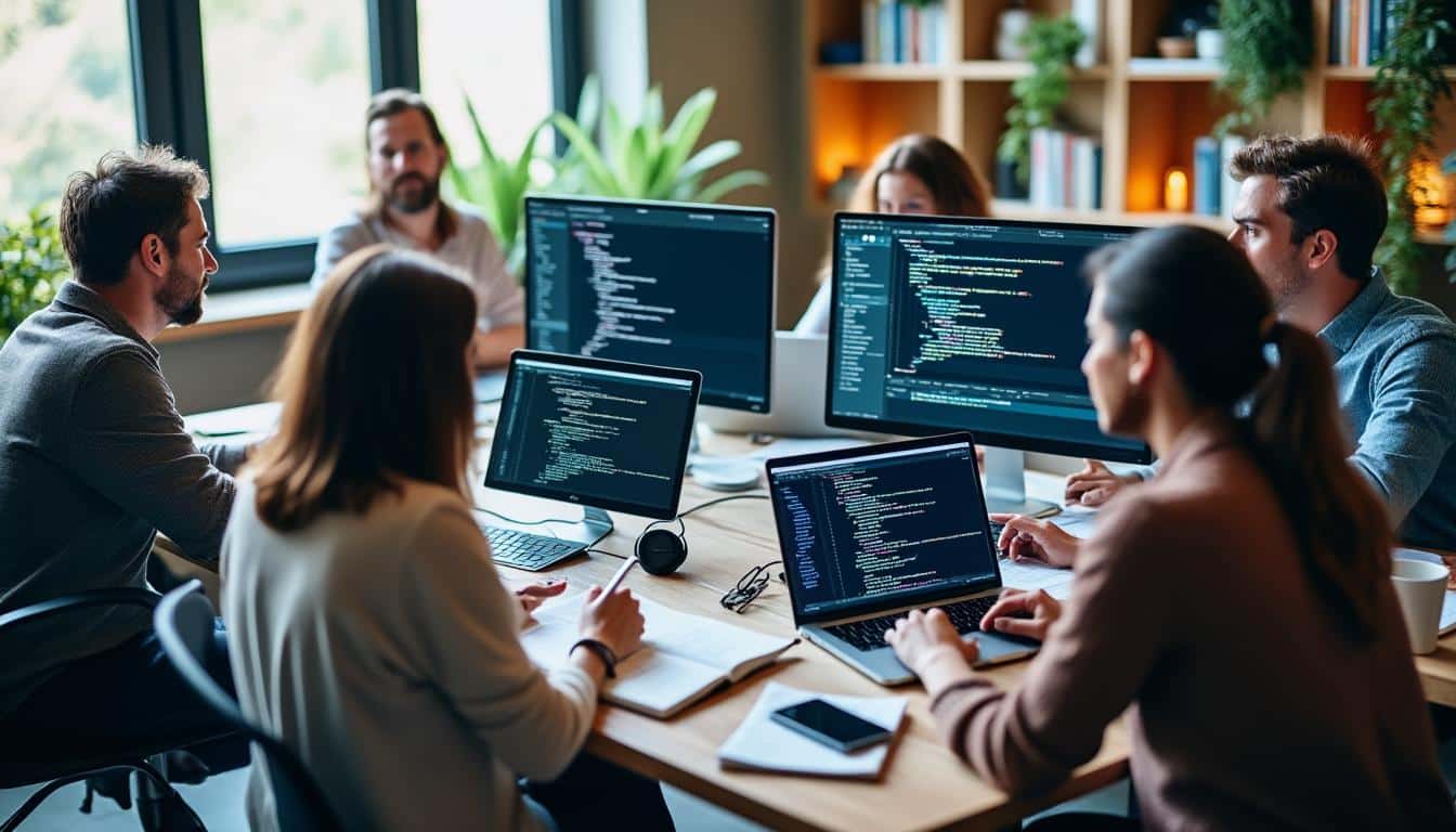Illustration: Les grandes familles de compétences en informatique à valoriser dans un CV