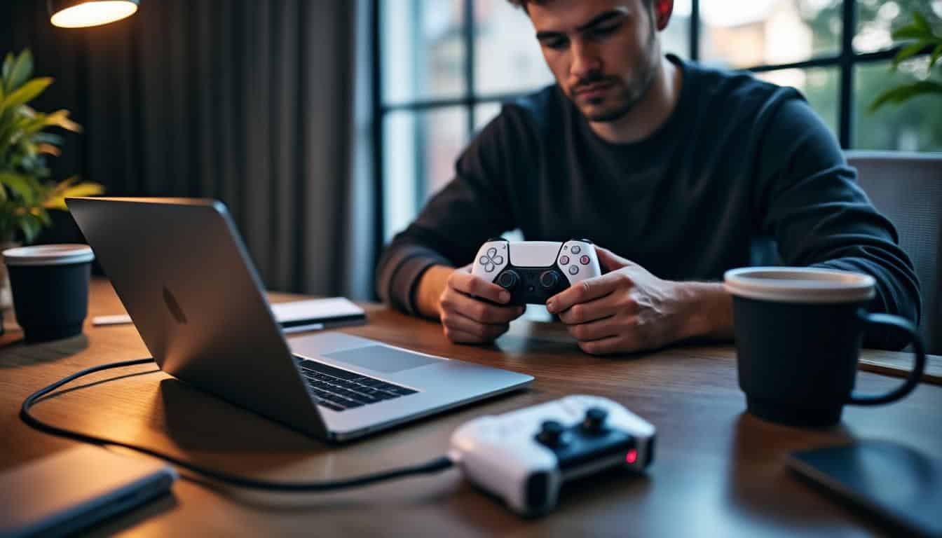 Illustration: Toutes les méthodes pour connecter une manette PS5 sur PC (USB, Bluetooth et plus)