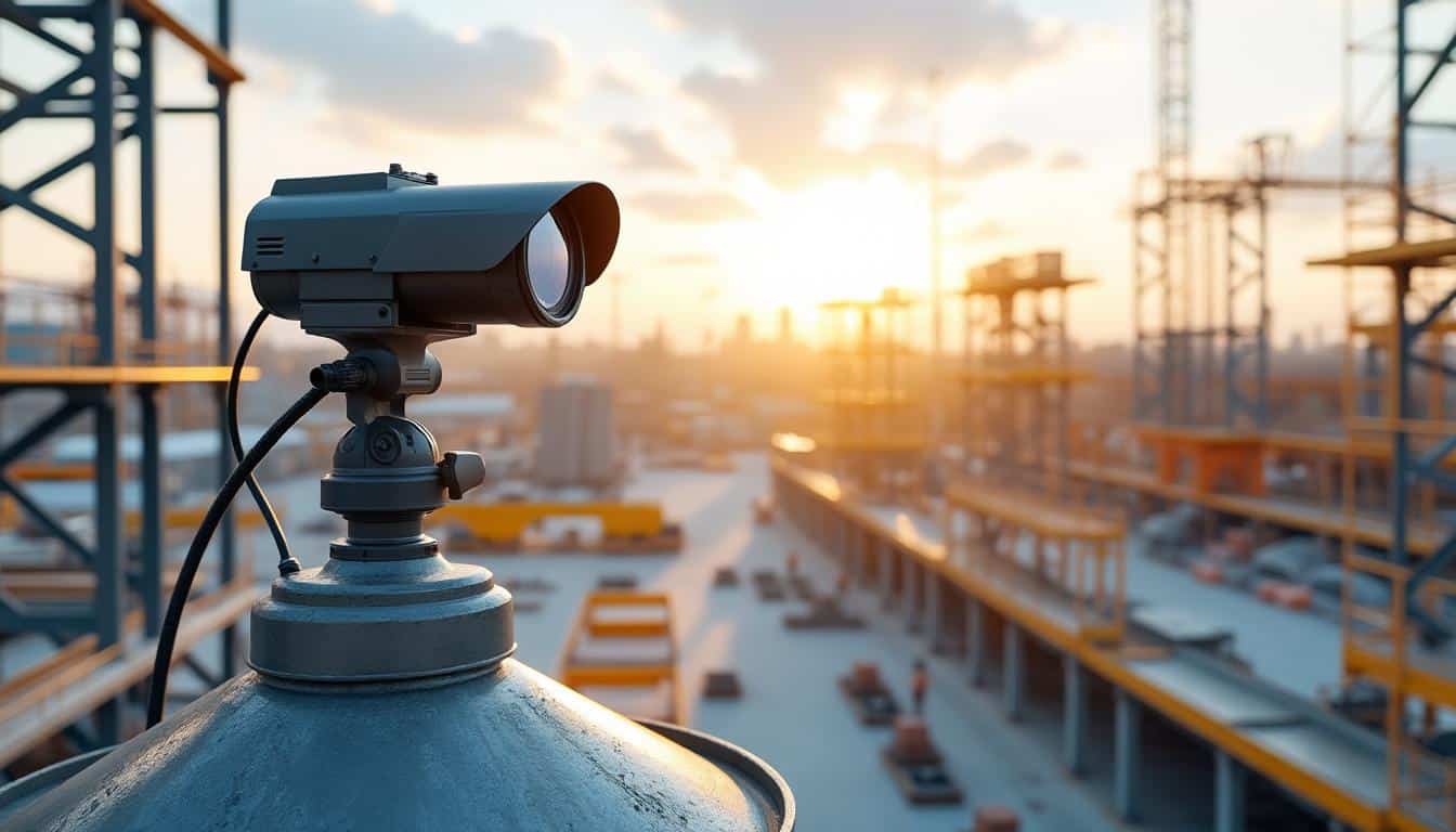Image mise en avant pour Sécurité sur les chantiers : avantages d’une caméra de chantier