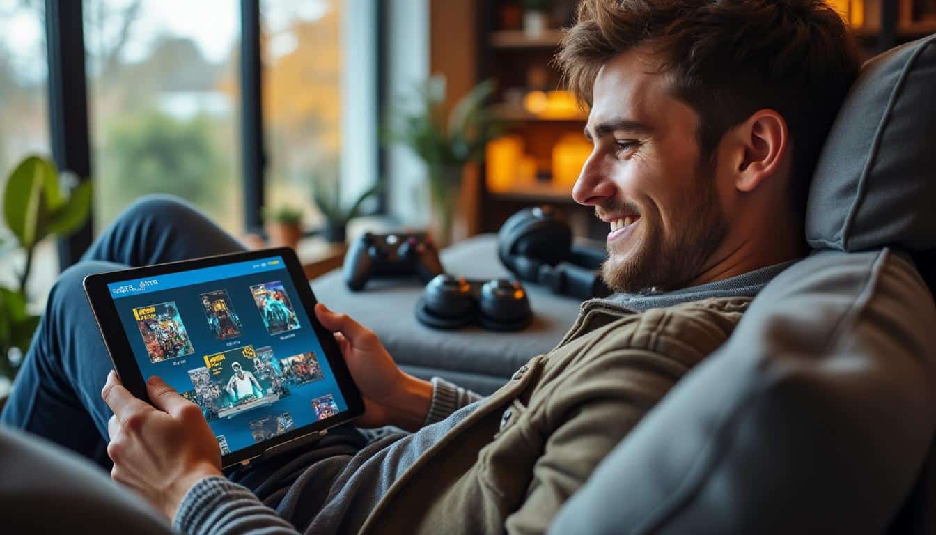 Illustration: Parcourez le catalogue de produits et services gaming de Trackr.fr