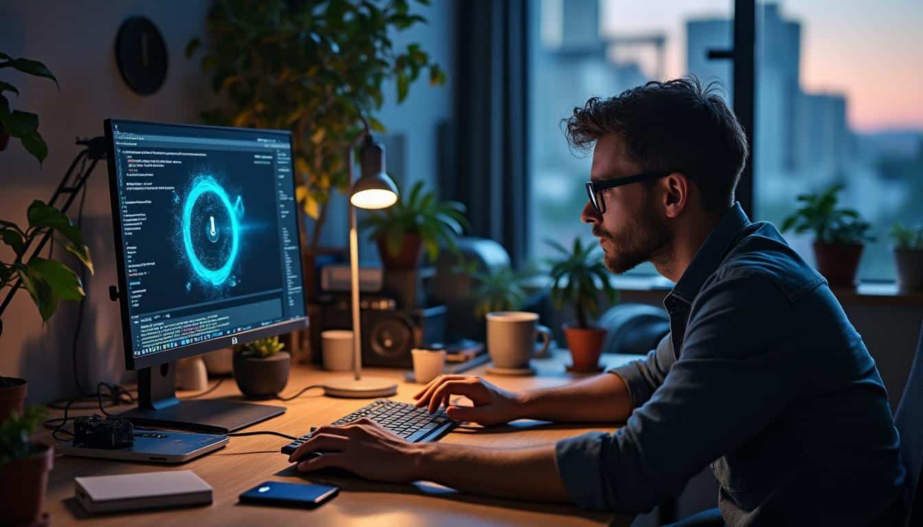 Illustration: Comprendre le phénomène de la boucle sans fin au démarrage sur un disque SSD