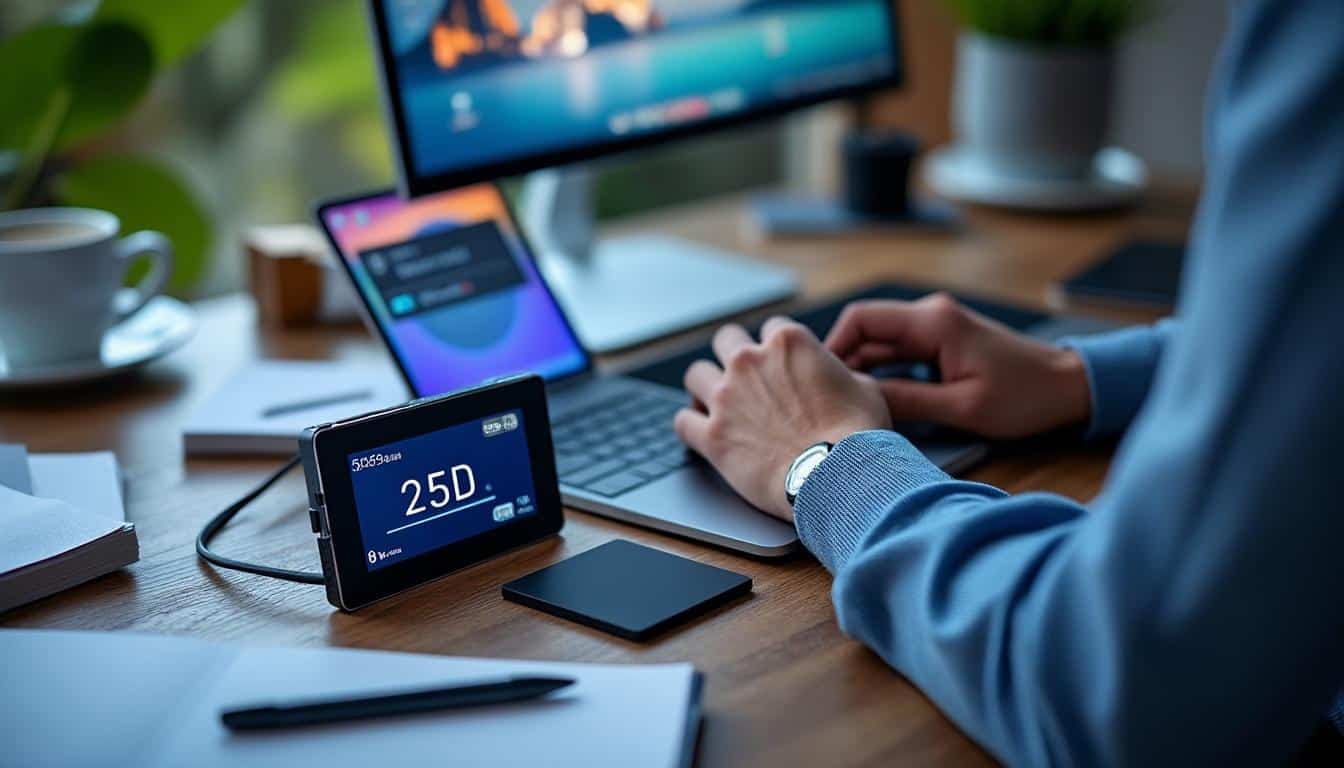 Illustration: Comprendre la température idle élevée d’un disque SSD : définitions et enjeux