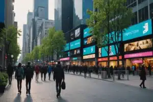 Intégration d'écrans en extérieur : quelles contraintes pour les matériaux ?