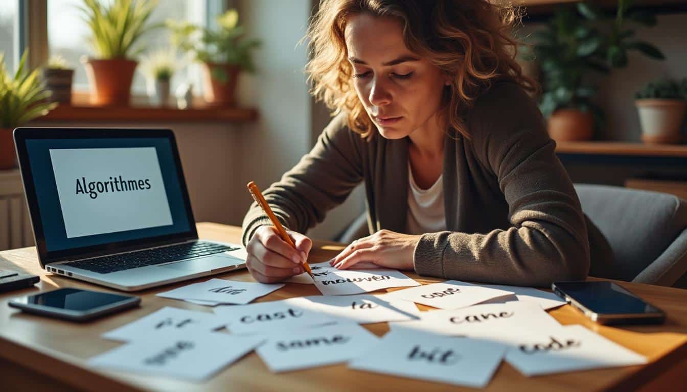 Illustration: Comprendre les termes du langage informatique dans les mots fléchés