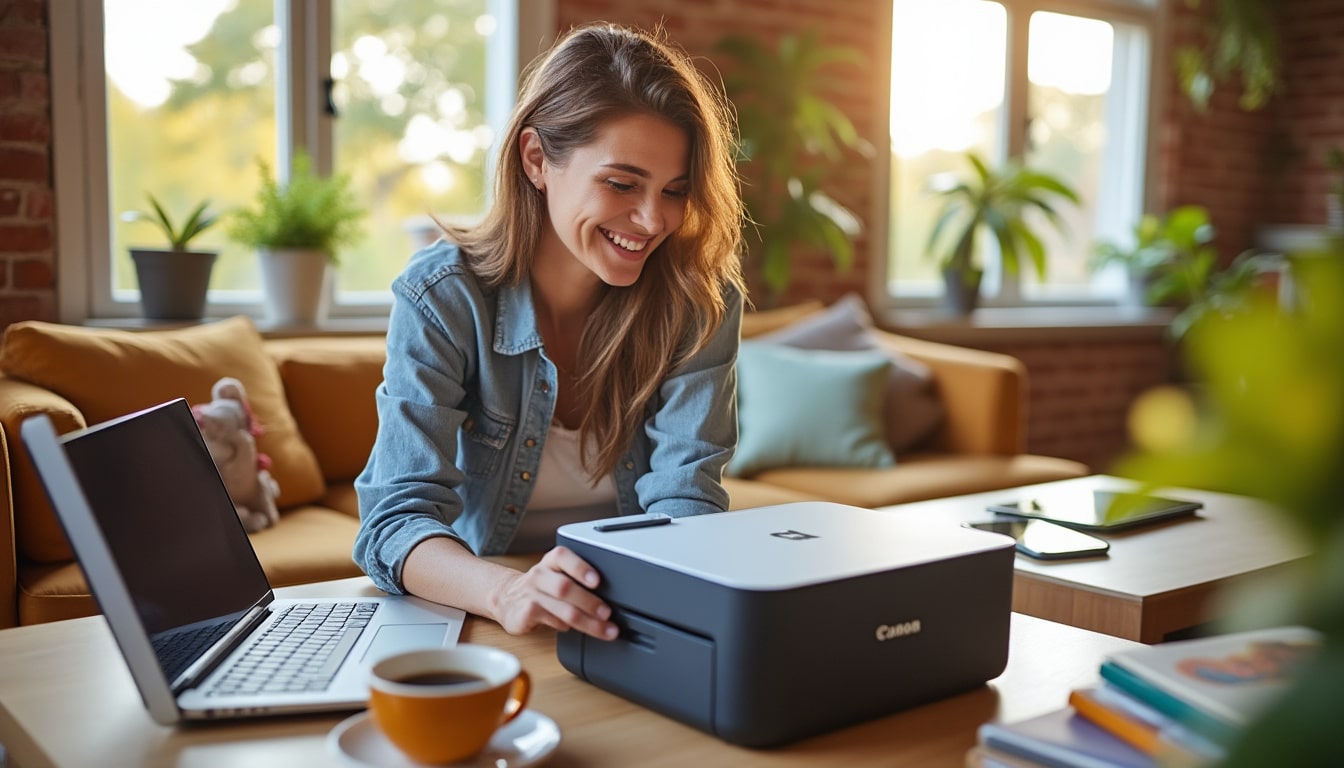 Illustration: Pourquoi la connexion wifi de votre imprimante Canon transforme votre expérience d’impression