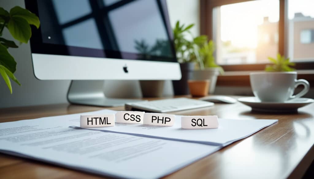 Langage web en 4 lettres : comprendre HTML, CSS, PHP et SQL