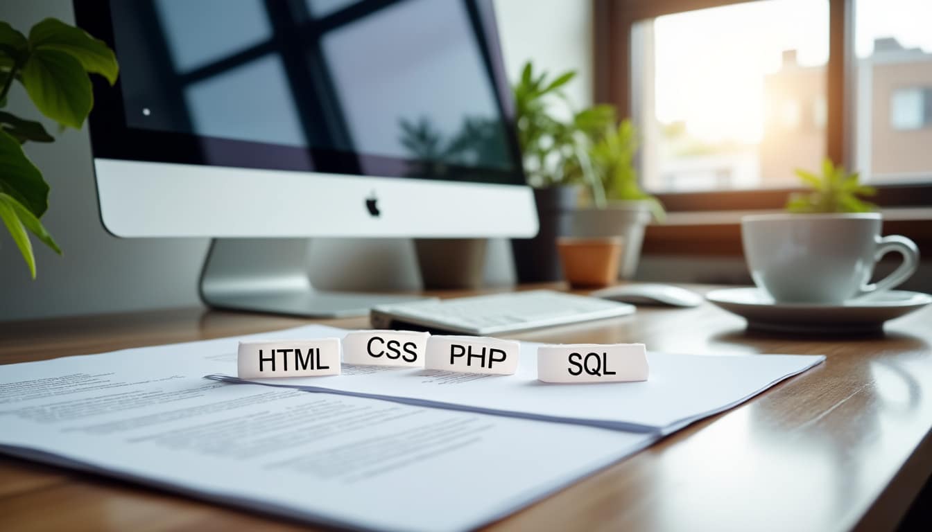Langage web en 4 lettres : comprendre HTML, CSS, PHP et SQL