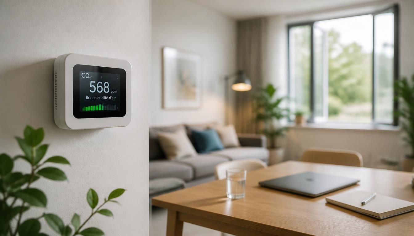 Capteur de CO2 et qualité de l’air intérieur