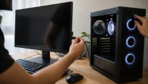 PC qui s’allume mais écran noir : que vérifier ?