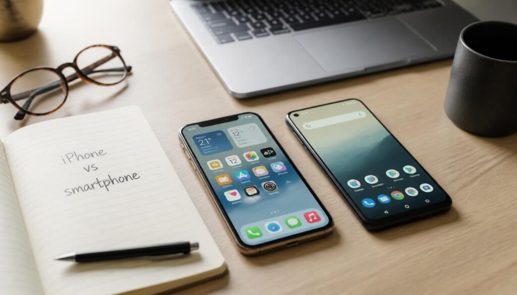 Quelle différence entre un iPhone et un smartphone ?